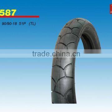 2014 Newest Antiskip ,heavy Duty Motorcycle Tire 90/90-18