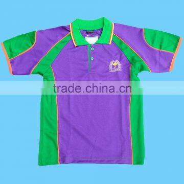 promotion sport polo t-shirt customized embroidery polo for kids