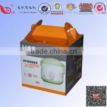 customized folding carton box for electric appliance