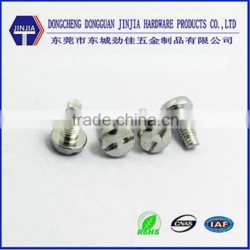 ROHS white zinc coating M3.5 factory custom special screw