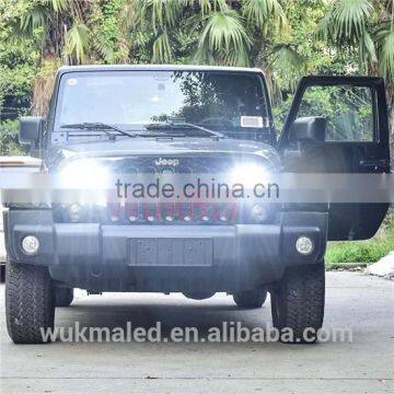 2015 Newest Emark 7inch Round High/low Beam Headlight for Jeep Wrangler CJ TJ JK Harley Hummer Landrover photo-2