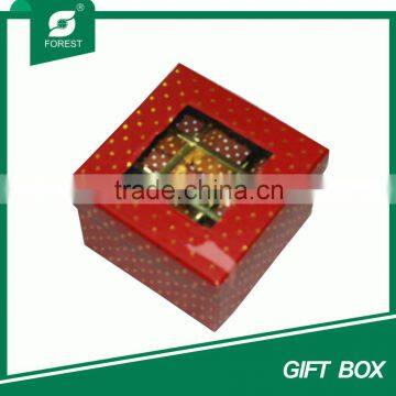 COLOR COTTON FILLED JEWELRY GIFT BOX photo-5