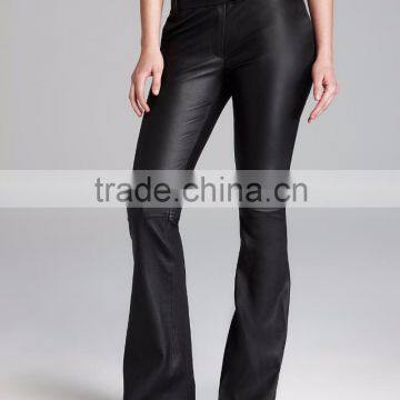 wholesale stretch leather leggings stretch pants genuine leather pants for women