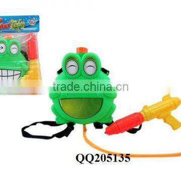 2 models frog backpack water gun