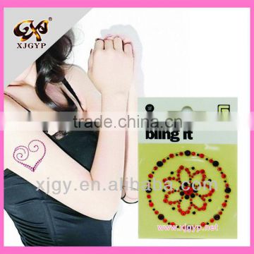 Jewelry body tattoo stickers crystal/diamante/rhinestone/gem sticker GEM10016