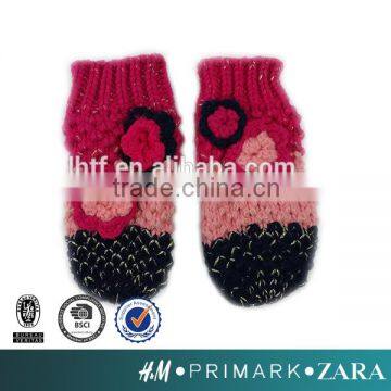 Baby High Quality Cute Knit Beret Hat and Glove Set Test