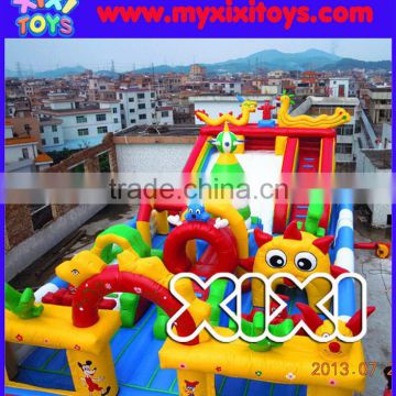 XIXI TOYS Amusement park kids inflatable playground funland