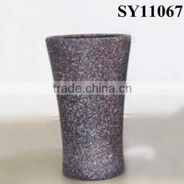 Pot for Flower Maroon Outdoor Big Porcelain Planter Pot Wholesale photo-5