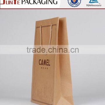 Glossy surface logo printed sealable little packaging paper bags