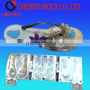 3d multi-color metal casting mould maker to shoes sole pvc jelly sandal mould