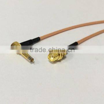 15CM 6 inch SMA female with socket to 3G modem connector MS156 right angle pigtail cable RG316