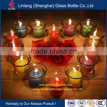 Wholesale Manufacturer Glass Bottle Romantic Glass Candle Holder
