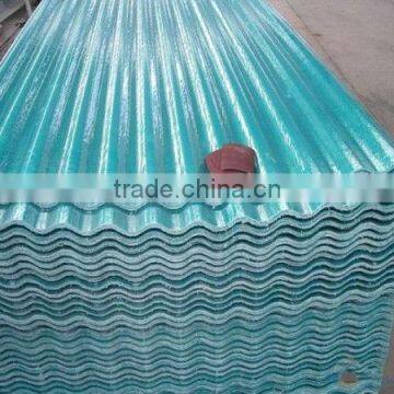 corrugated transparent roof tile for light cover