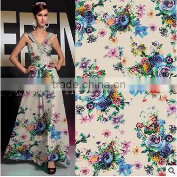 Digital printed garment fabric rayon cloth