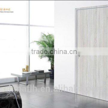 Customed size and color single leaf aluminum doors for exterior