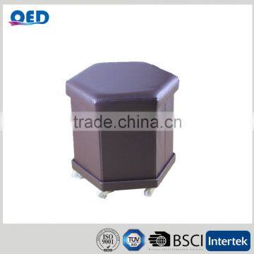 Stain Resistant Durable Footstool with Storage