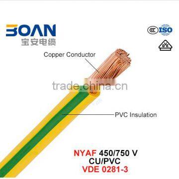 Nyaf Electric Wire 450/750V Class 5 Cu/PVC (VDE 0281-3)