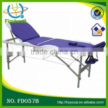 Hot massage table/bed with deluxe pu/pvc leather