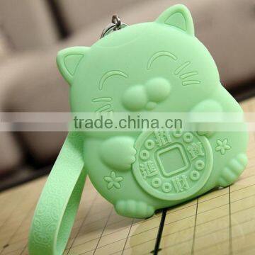 2014 the newest arrivaling fancy silicone coin bag easy carry and in fashionable style