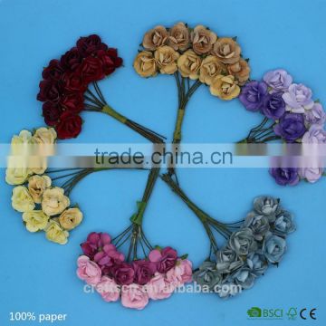 Dried flower bouquet for wedding card decoration