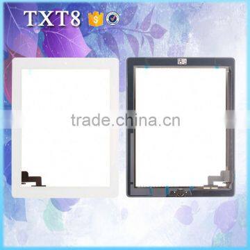 Wholesale price replacement parts for ipad 2 touch digitizer full with home button test one by one