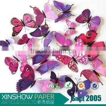 3D home decoration butterfly wall sticker