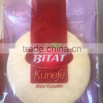 Bitat Turkish frozen kunafa for restaurant 150gr kunefe with cheese