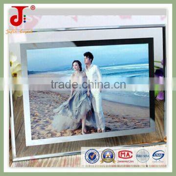 New Fashion handsome and attractive stick plastic wedding photo crystal photo frame