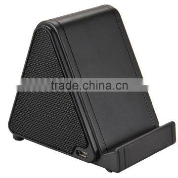 Special Design! 2 in 1 Mini Induction Speaker With Mobilephone Stand/ Near Field Audio Speaker