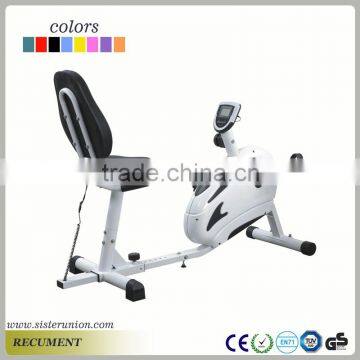 New Comfortable Folding Magnetic Exercise Bike Upright with Pulse Monitor