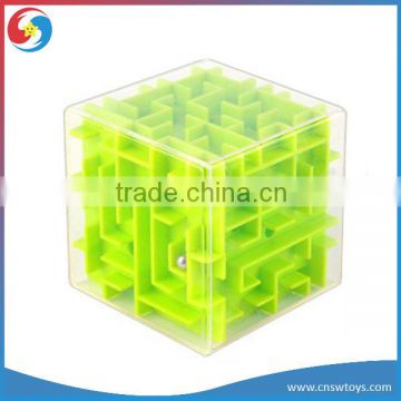 solid color 3d puzzle cube maze puzzle game