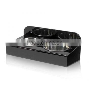 High quality luxury acrylic dog bowl, pet bowl