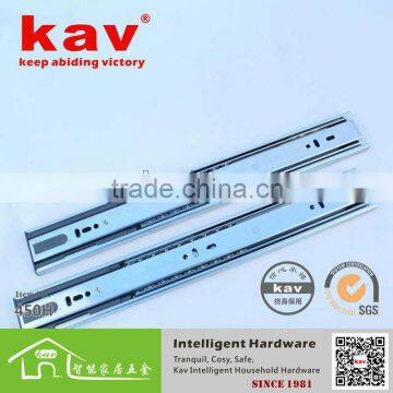 45MM soft close kitchen cabinet drawer plastic slide parts