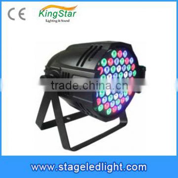 2015 China Factory Battery Powered Christmas 54x1W RGBW 4-in-1Quad LED Stage Par Can Light for Sale Bar Club Show Disco DJ Party