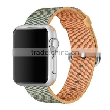 High Quality Woven Nylon Fabric Replacement Strap For Apple Watch