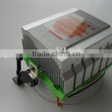 Aluminum Socker 940 CPU cooler,heat sink with copper core