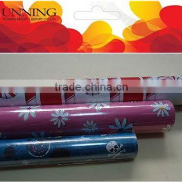 Flocking rolls gift wrapping paper for various colors