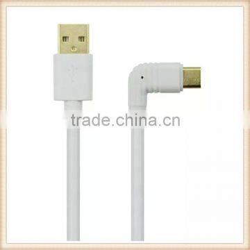 2016 Latest hot selling Usb 2.0 Vertical Type C data cable For Letv mobile phone