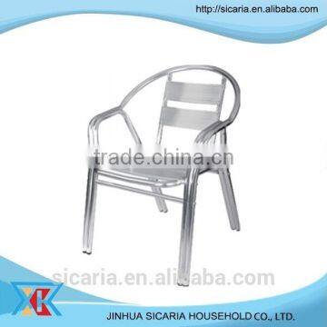 High Quality Aluminum Frame Wooden Chairs photo-2