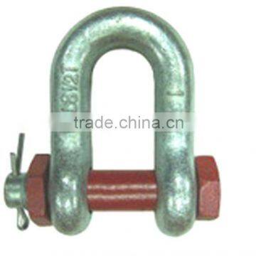 U.S. Type D Shackle with Safety PIN G2150