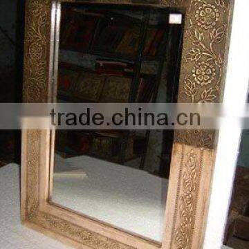 wooden mirror frame