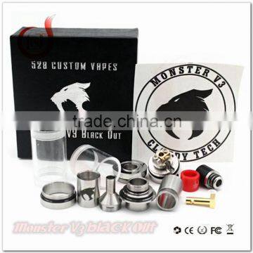  franc china tank monster v3 atomize gold vape pen mods Gold Color available monster vision v3 rta