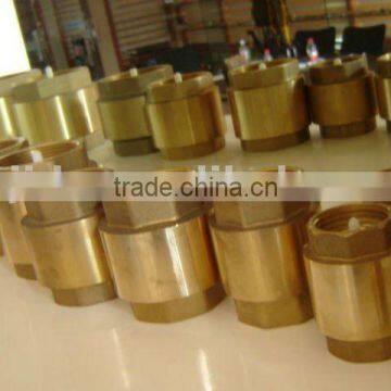 one way Brass check valve plastic core JD-3002