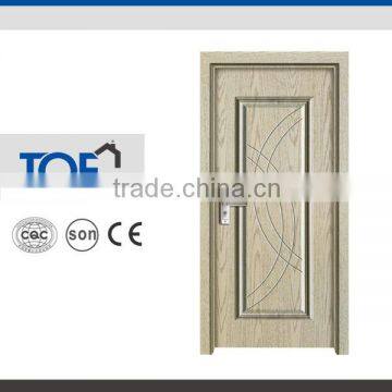 Wooden Color PVC kitchen cabinet door