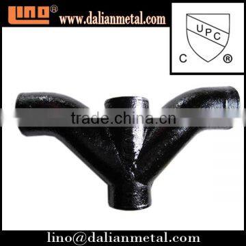 ASTM A888 Cast Iron drain Pipe Fittings of DOUBLE COMB