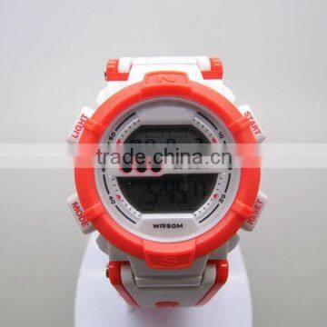 2013 Dual time waterproof digital watch men fashion