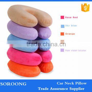 Experienced Manufacture Soft Custom Car Travel Memory Foam U Shape Neck Pillow                        
                                                Quality Choice