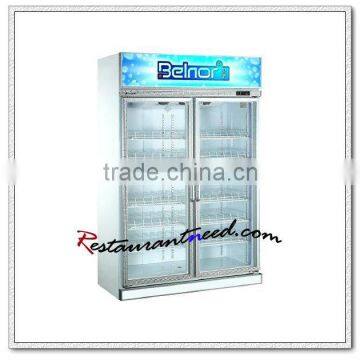 R027 2 Doors Fancooling Commercial Refrigerator