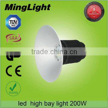 TUV SAA CE RoHs listed outdoor industrial 250w led high bay light