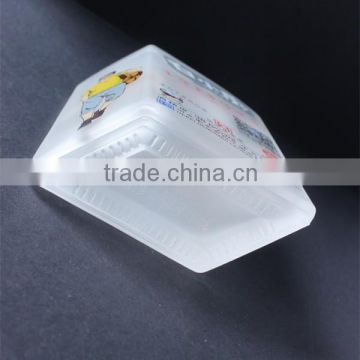 China Supplier 300ml Soda-lime Personalized Frosted Glass Wine Bottle photo-6